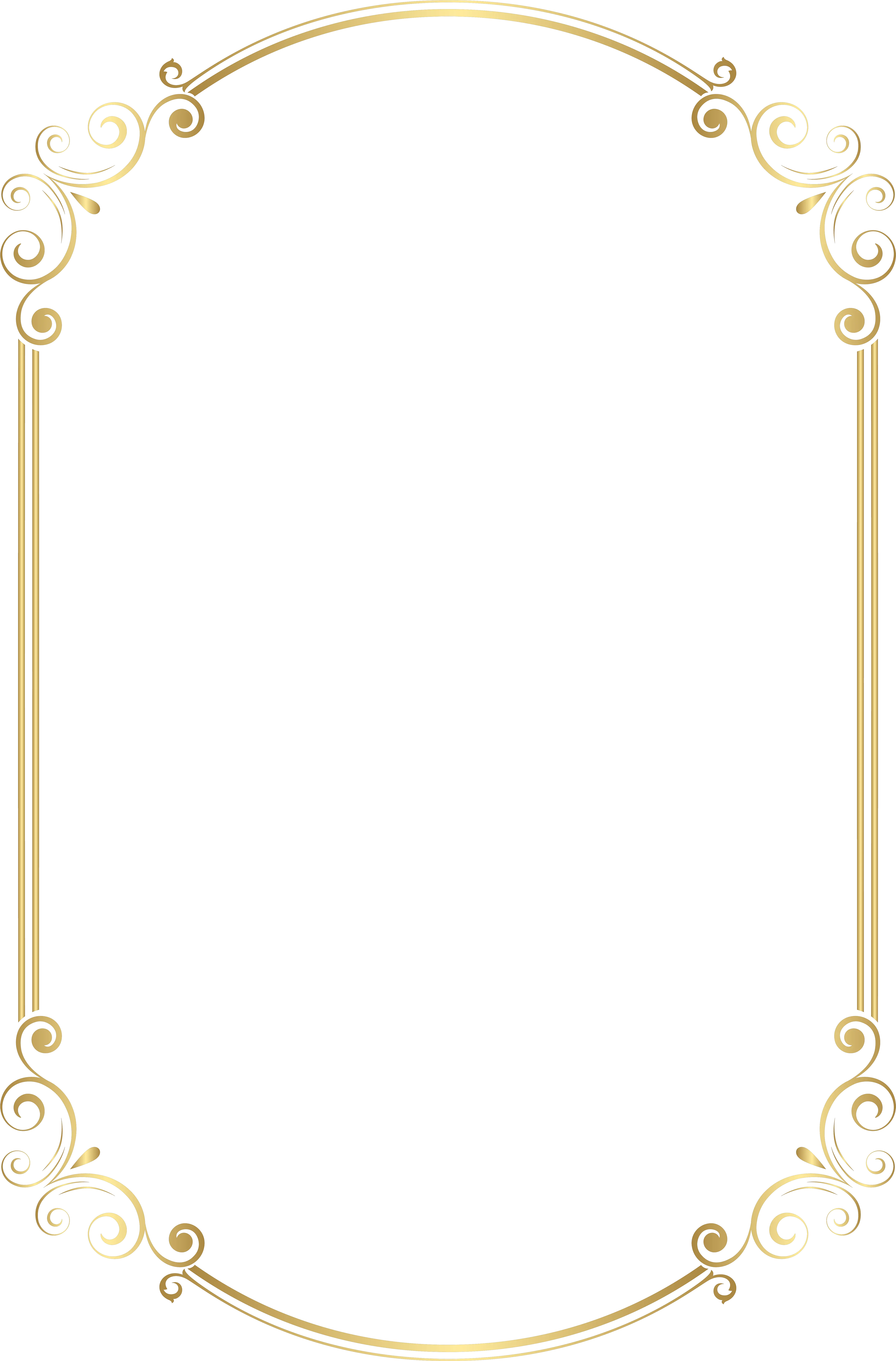  Transparent Gold Chain Clipart Christmas Borders Gold Transparent