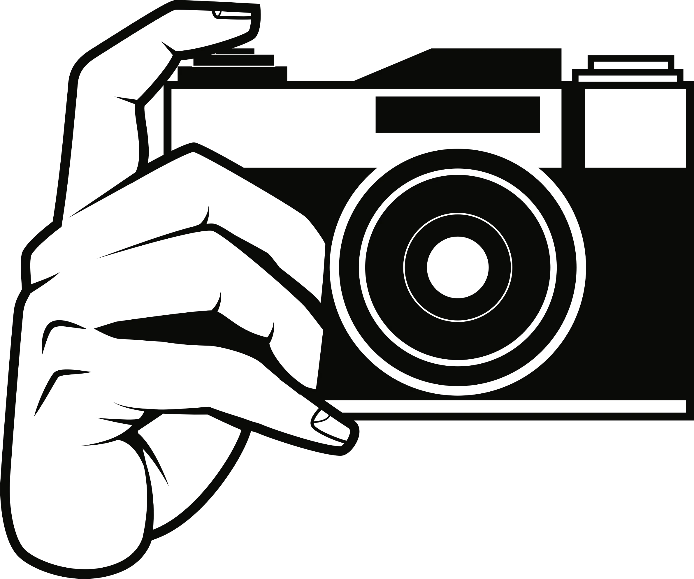  Clip Art Camer Clipart Camera Clipart Black And White