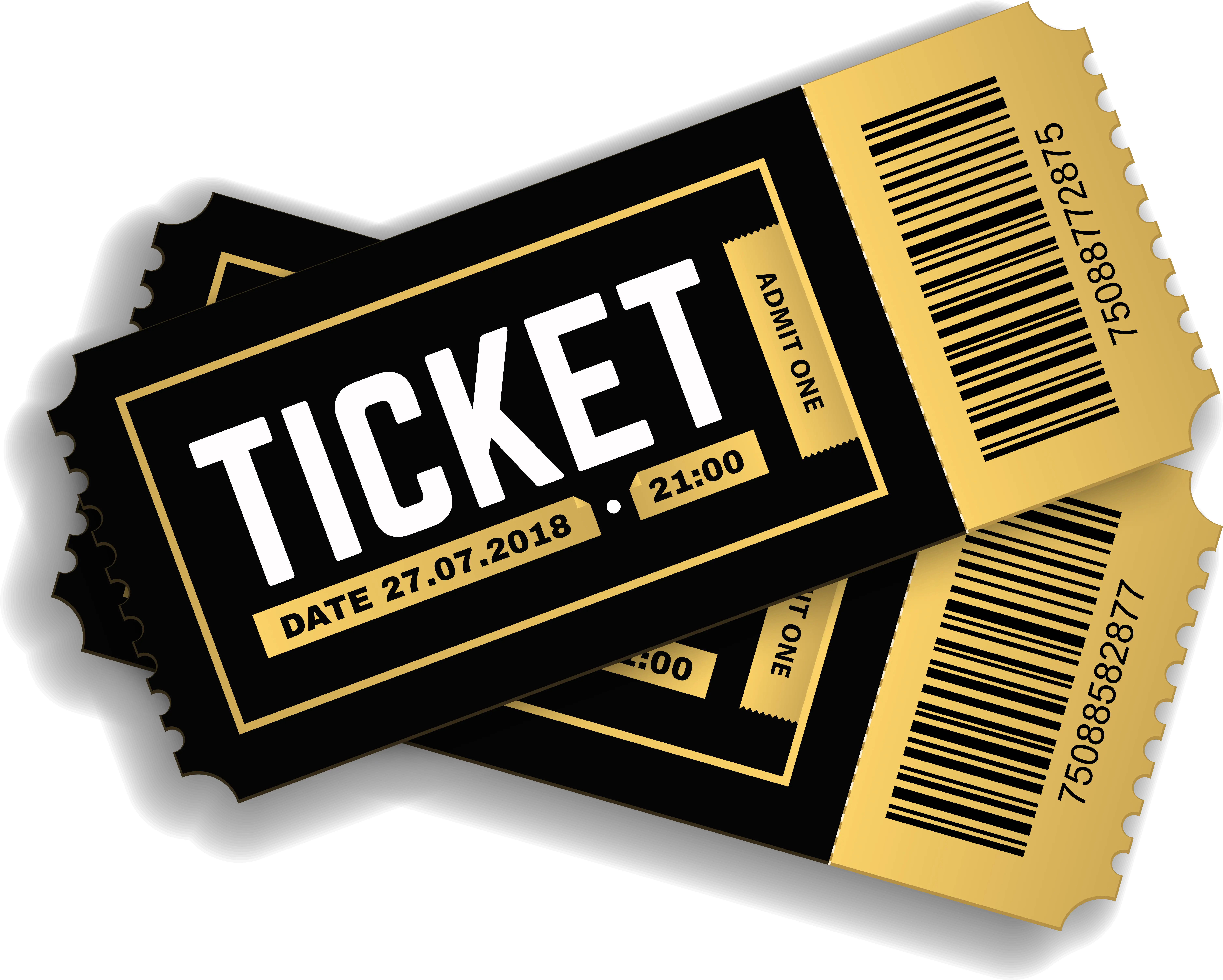  Theater Tickets Clipart