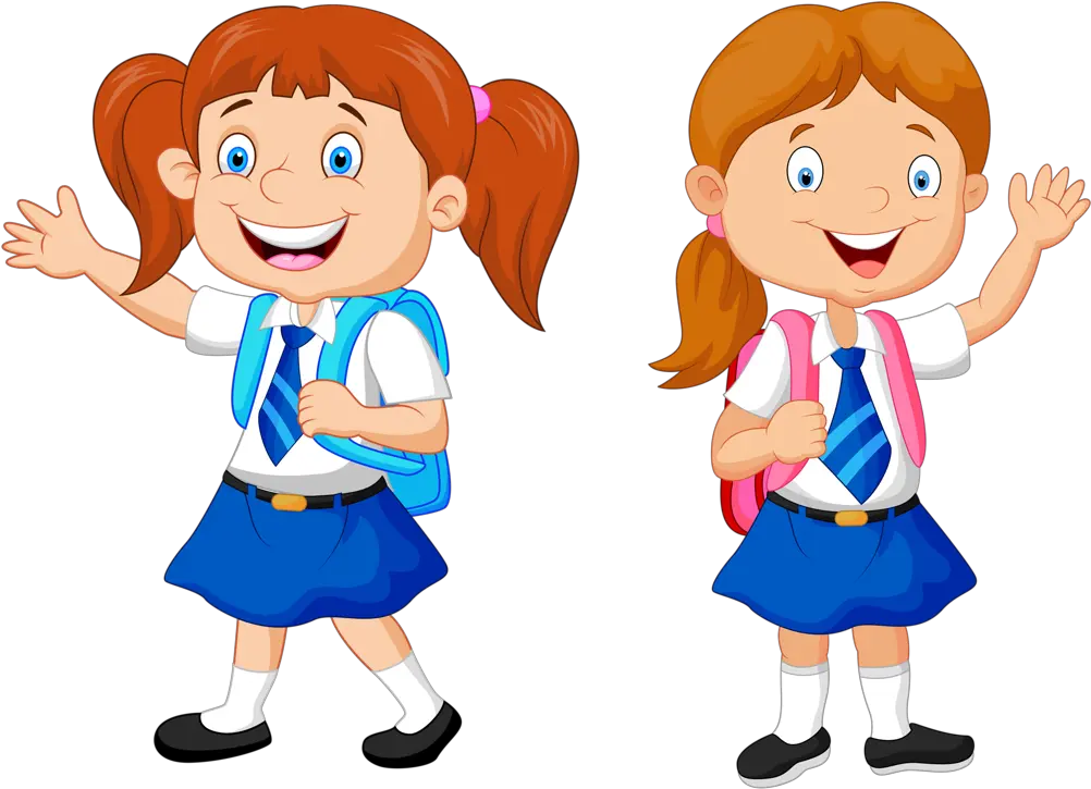  Cartoon School Royalty-free Cartoon School Kids