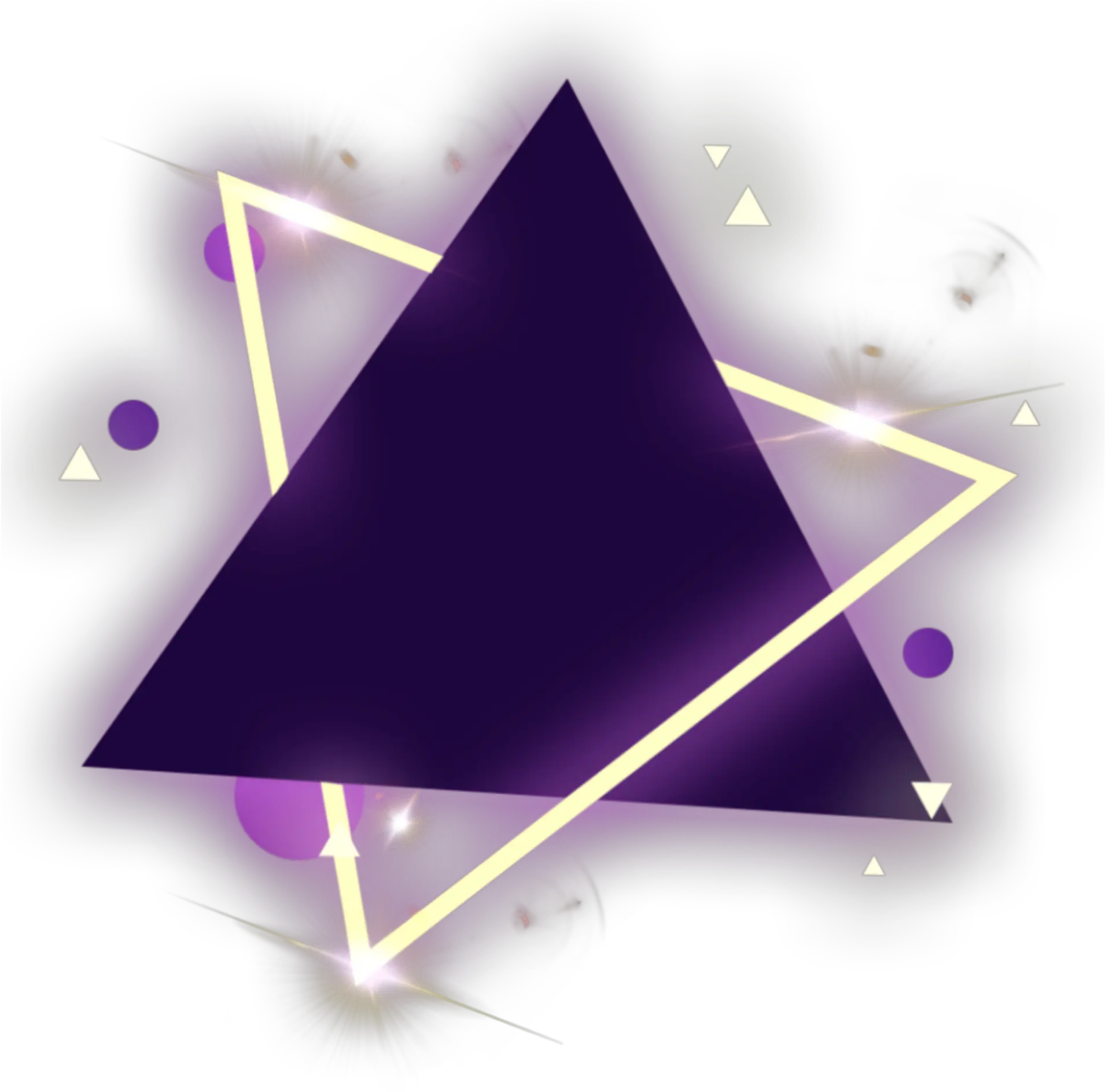  freetoedit geometric tumblr neon tringle galaxy Neon Geometric Png
