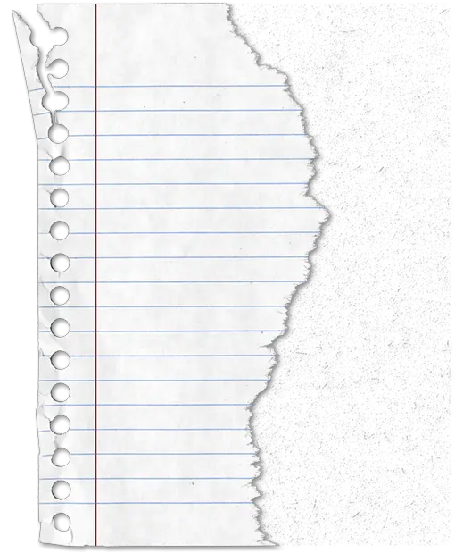  Home - Benampdavid Torn Lined Paper Png