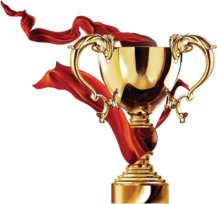  Ribbon With Trophy Png