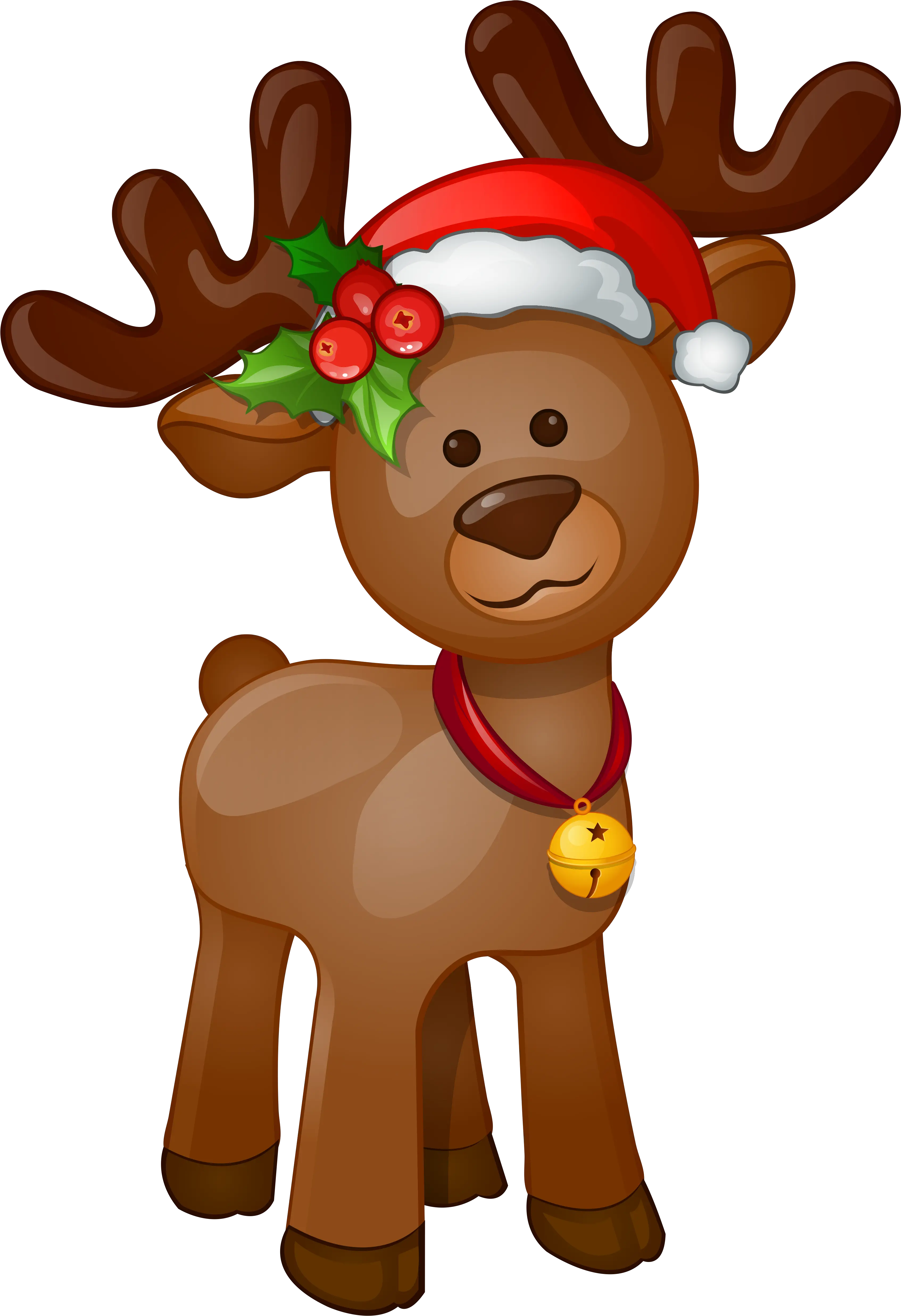  Christmas Reindeer Png Image Cute Reindeer Christmas Clipart