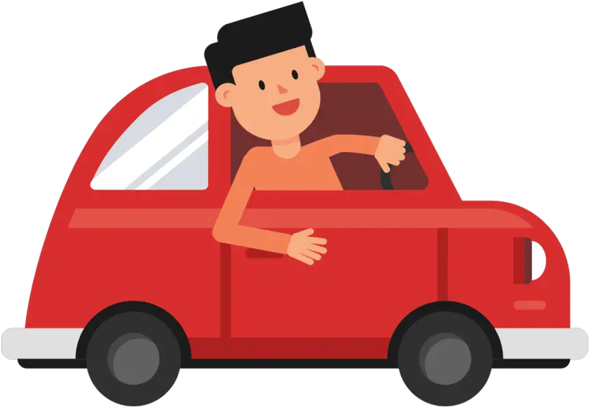  Drive Car Clipart Clipart Free Library Man Driving Car Gif Animation Png