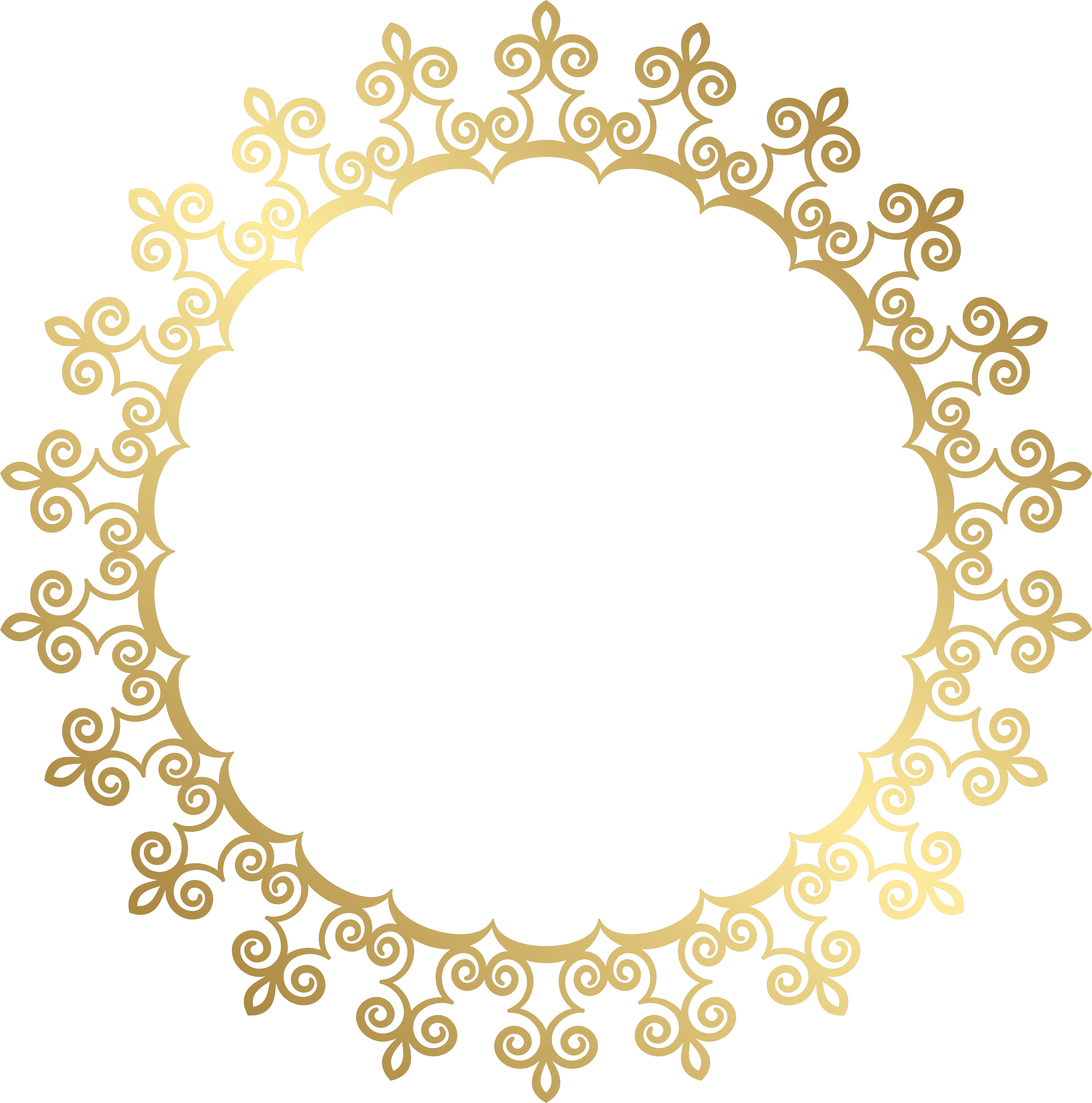  Decorative Line Gold Clipart Png