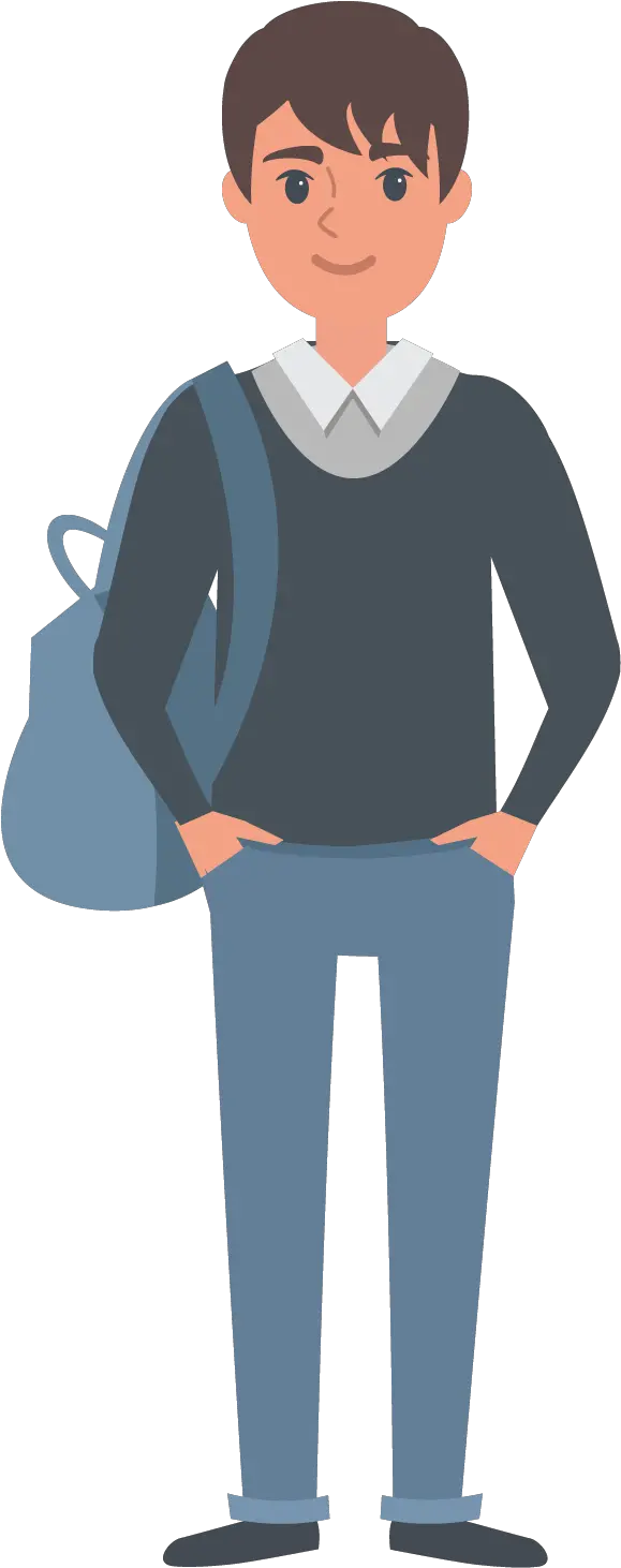  Student Png High School Student Animation