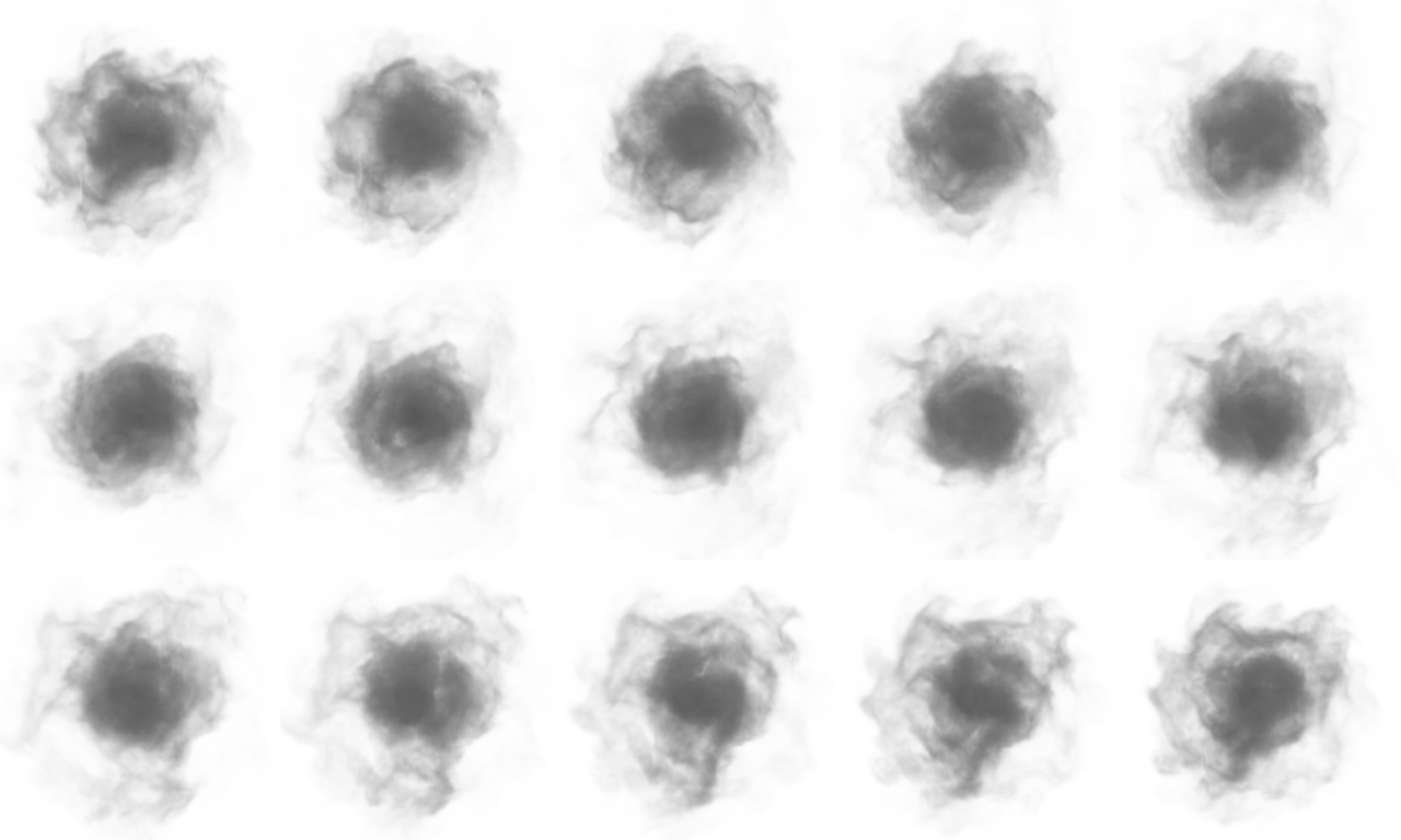  Dust Sprite Sheet Particle