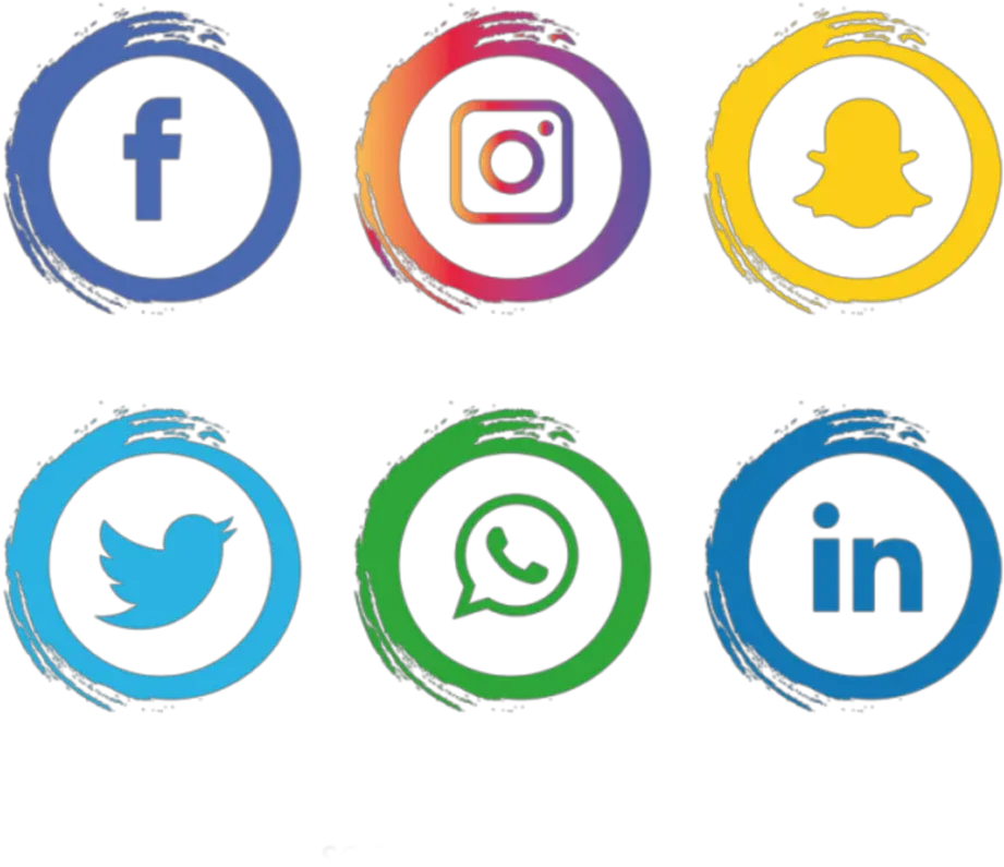  circle app store art artist social media icon Logo Media Sosial Png
