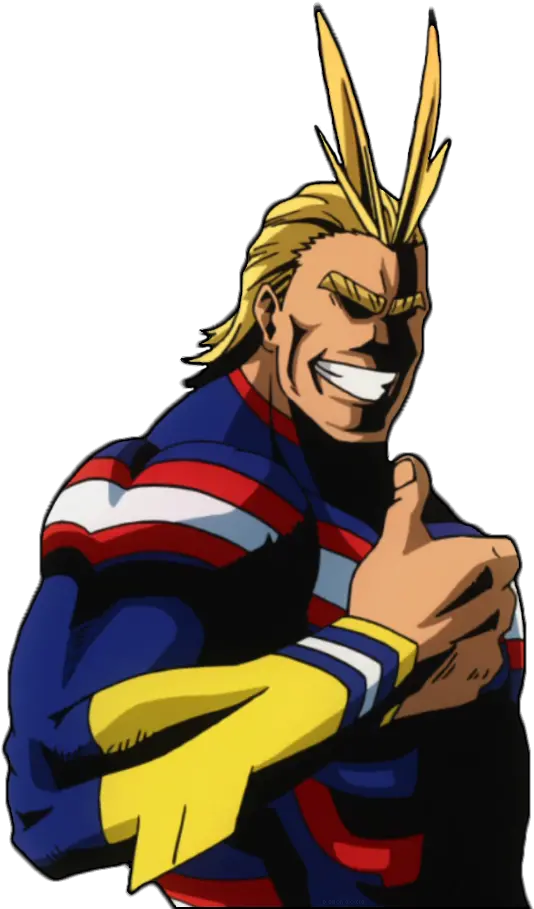  All Might Transparent All Might Thumbs Up