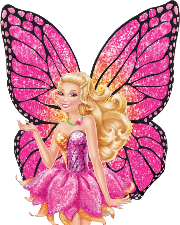  Barbie Mariposa And The Fairy Princess Png Barbie Mariposa Png