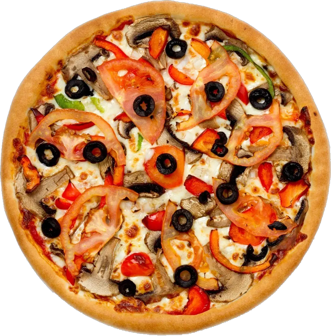 Pizza Png Pizza Top View Png