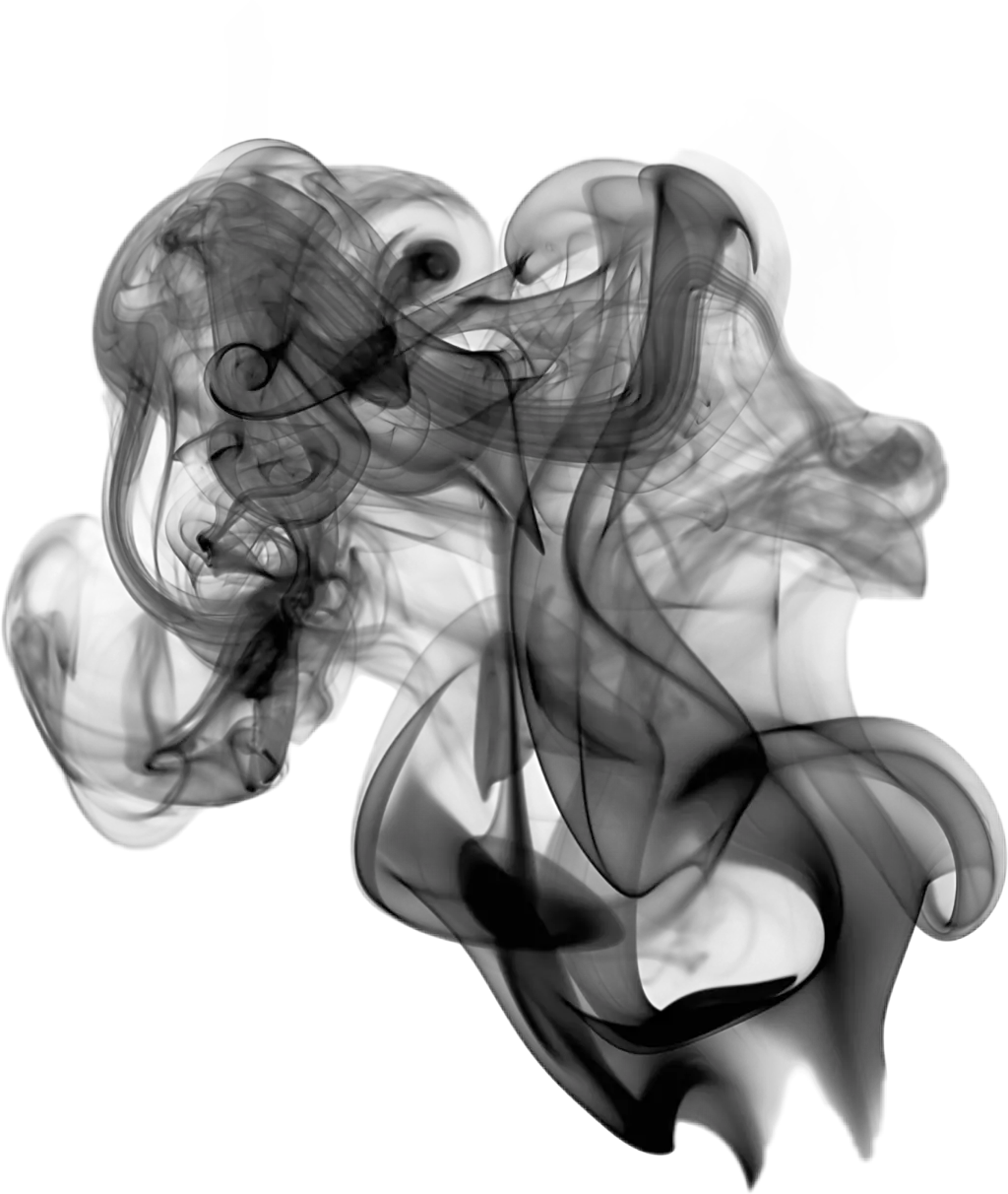  smoke black Transparent Background Black Smoke