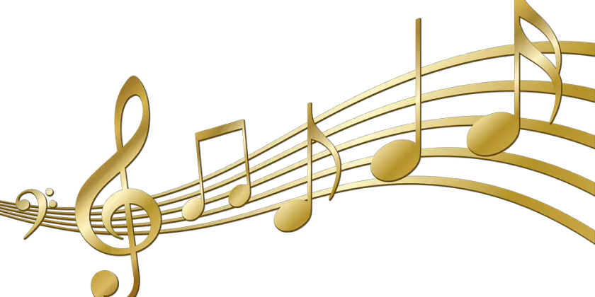 Musical Note Portable Network Graphics Staff Clef Gold Music Notes Png