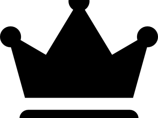  Crown Png Black And White -icon Mahkota Png