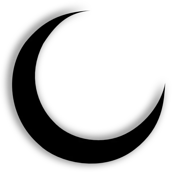  Moon Logo Png Half Moon Black Tattoo