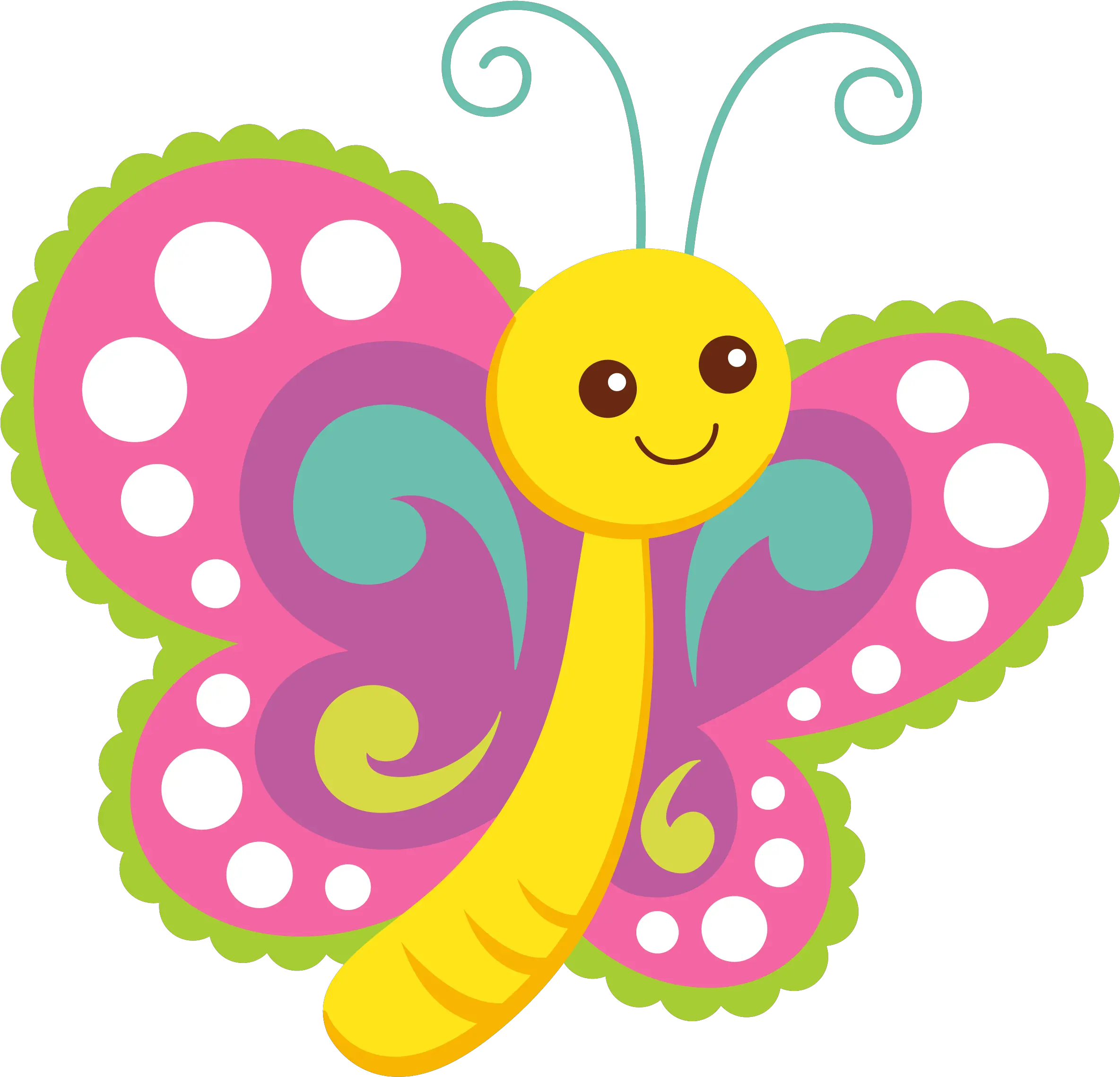  Cute Butterfly Clipart
