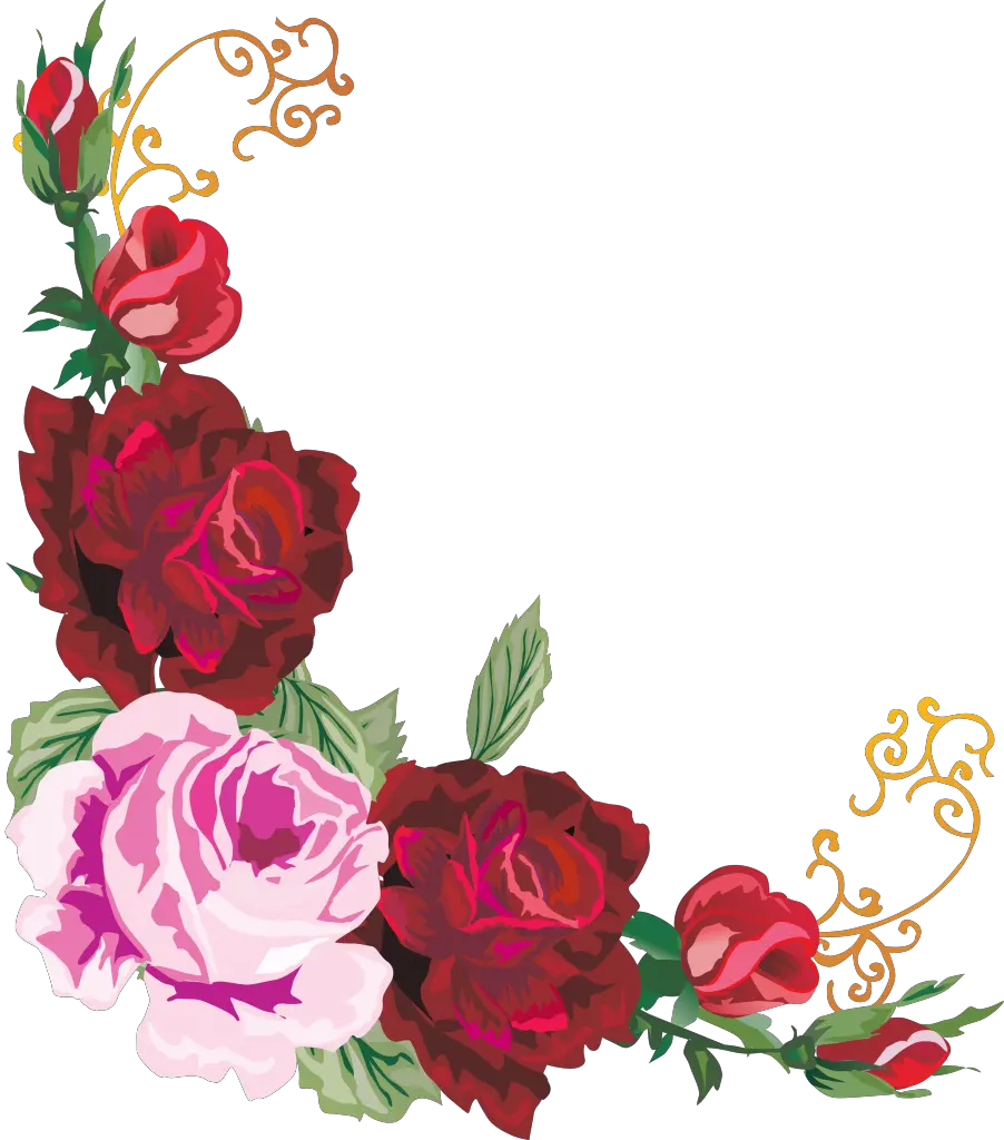  Floral Design Flower Clip Art Decorative Floral Border Design