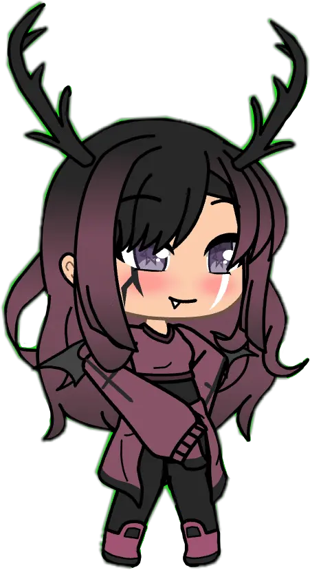  Gacha Life Gachalife Horns Antler Freetoedit Cute Gacha Life Characters