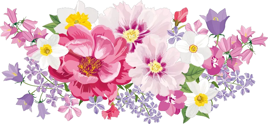  Flower Floral Design Clip Art Clip Art Elegant Flowers
