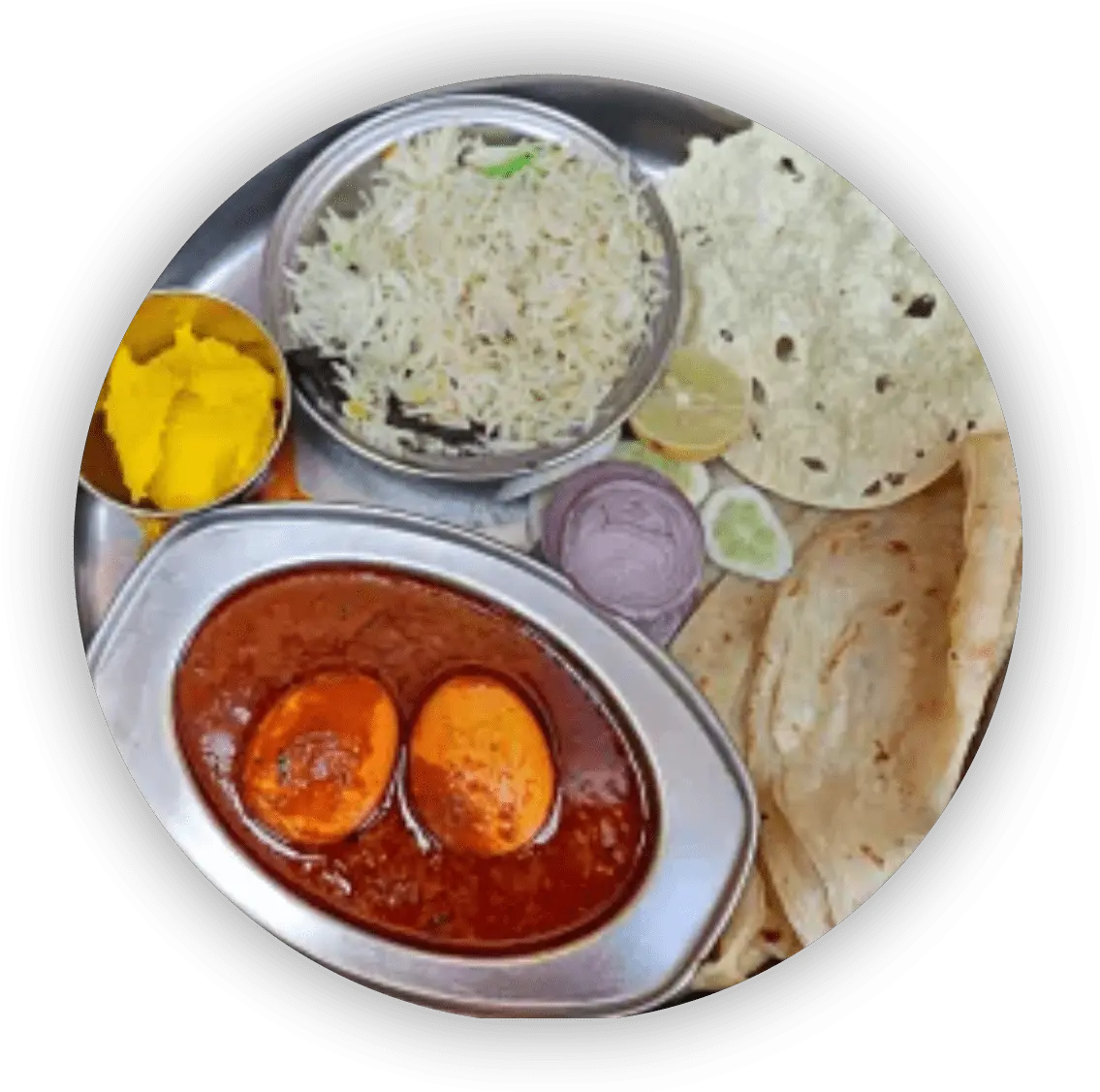  Egg Thali