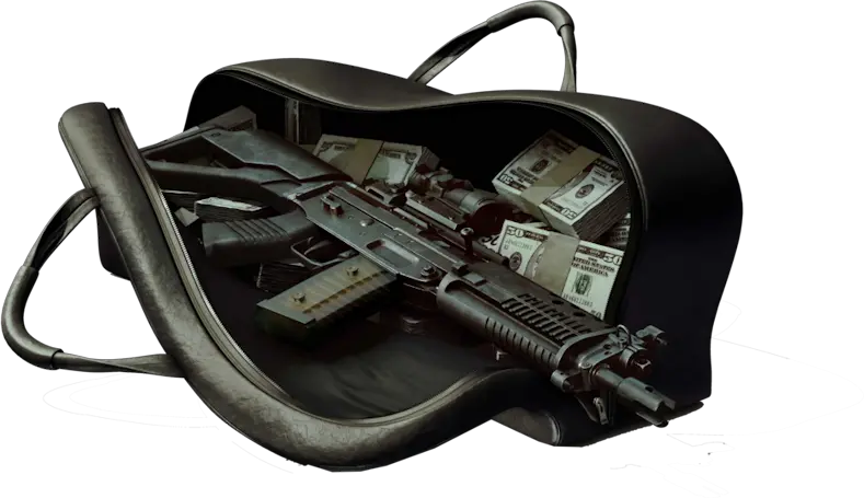  Money And Guns Png