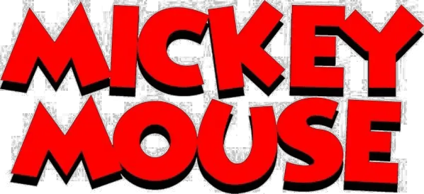  Free Png Download Mickey Mouse Name Png Images Background Mickey Mouse Font Png