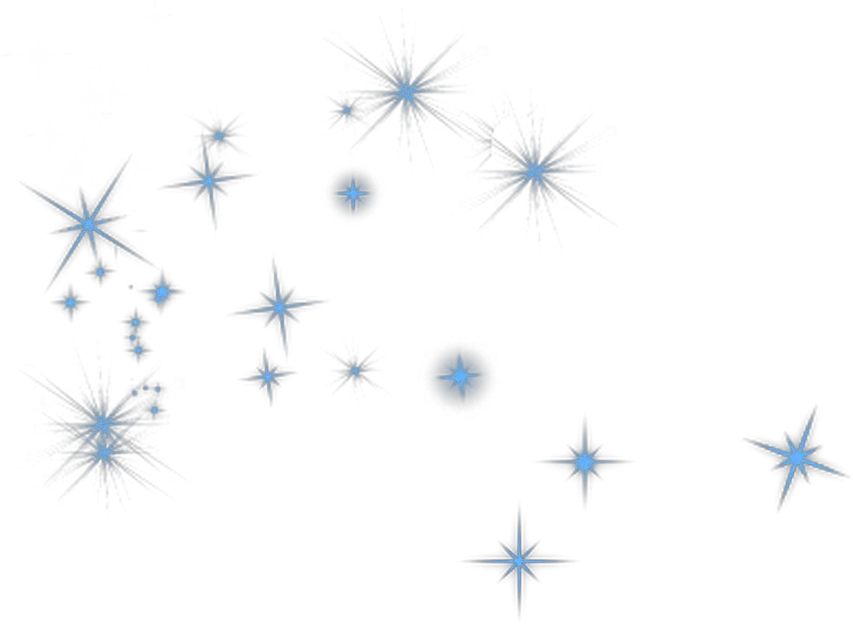  blue sparkle kawaii goth Illustration