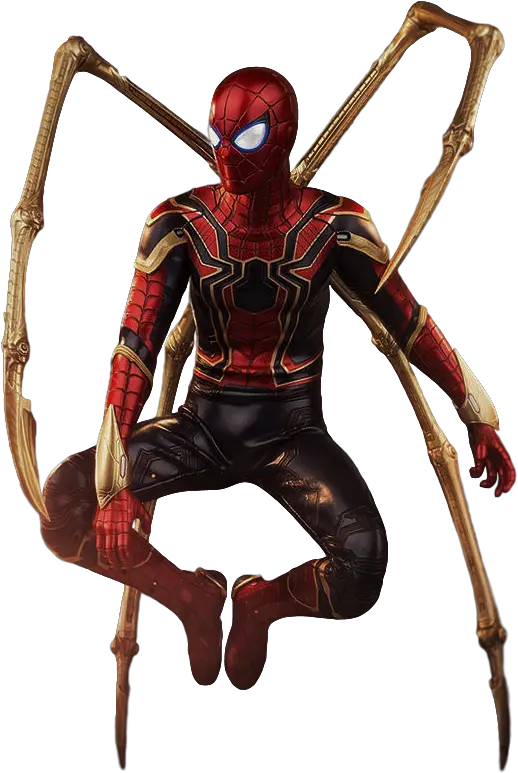  Transparent Spiderman Mask Clipart Iron Spider Png Infinity War