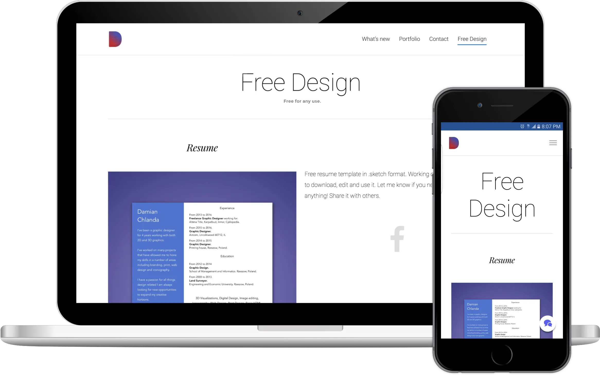  Free Design Damian Chlanda Png Png Mockup Macbook Iphone Macbook And Iphone Mockup Free