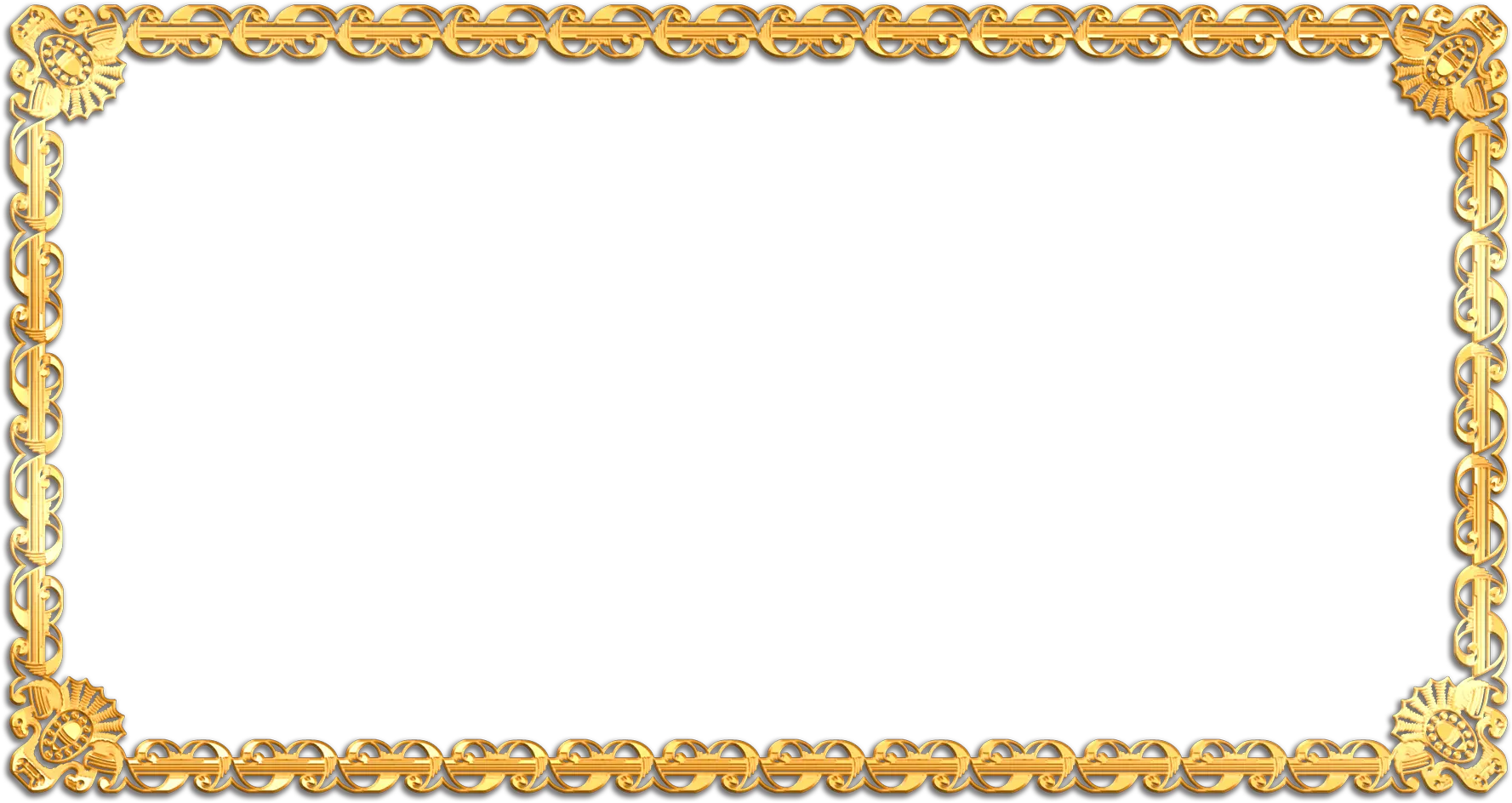 Borda Dourada Molduras Para Fotos Png Pinterest Png Transparent Frame Cover