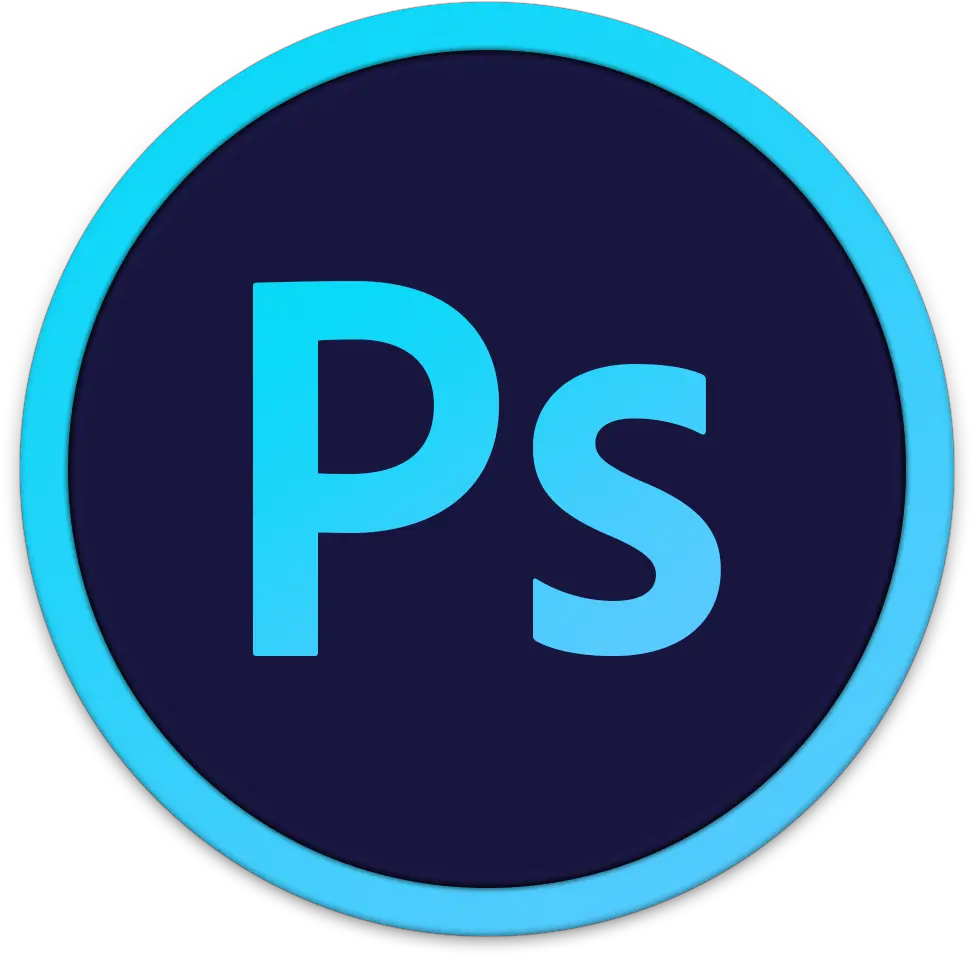  Adobe Ps Icon Adobe Illustrator Logo Round