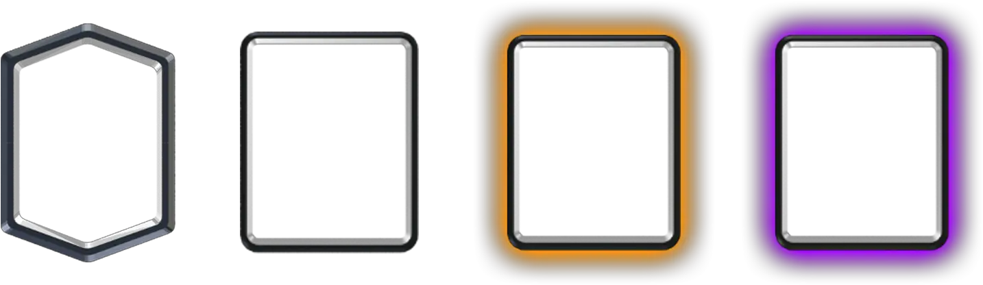  Legendary Card Outline Clash Royale