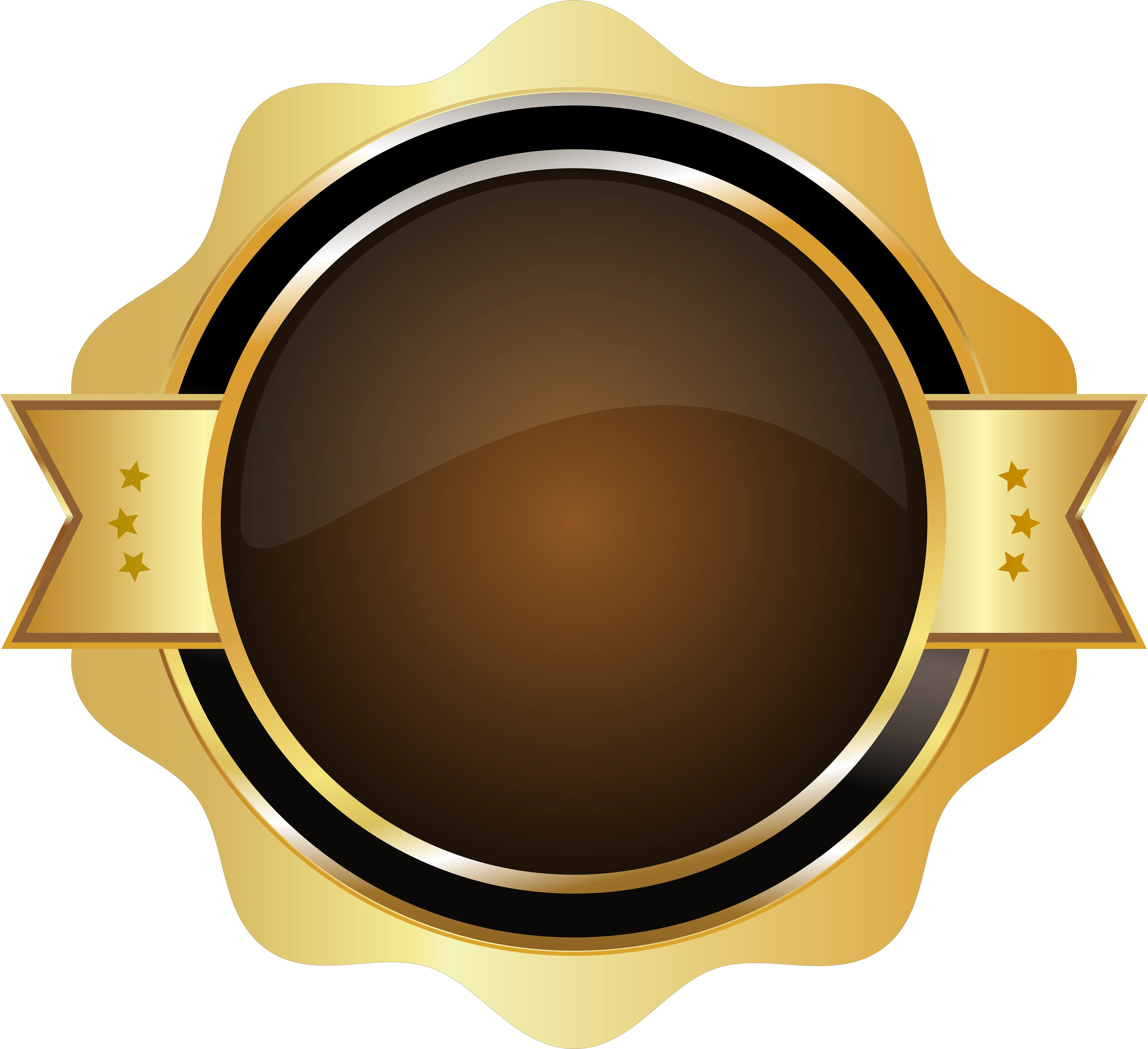  Transparent Gold Badge Png