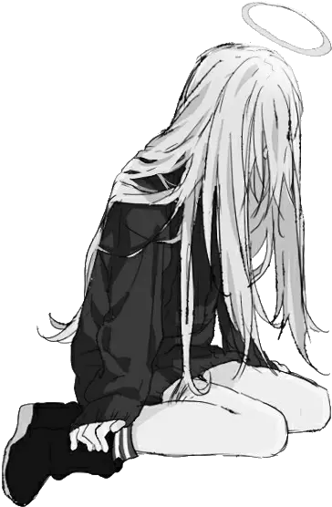 Sad Anime Png Alone Manga
