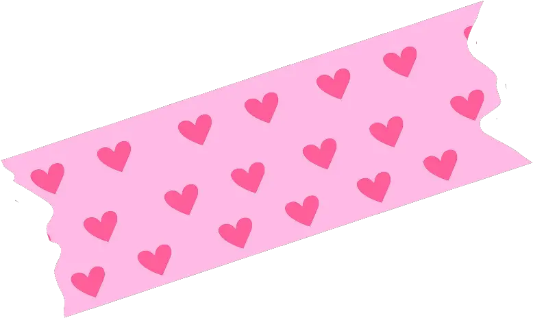  tape hearts pink crafts decoration scrapbooking Scrapbook Tape Png
