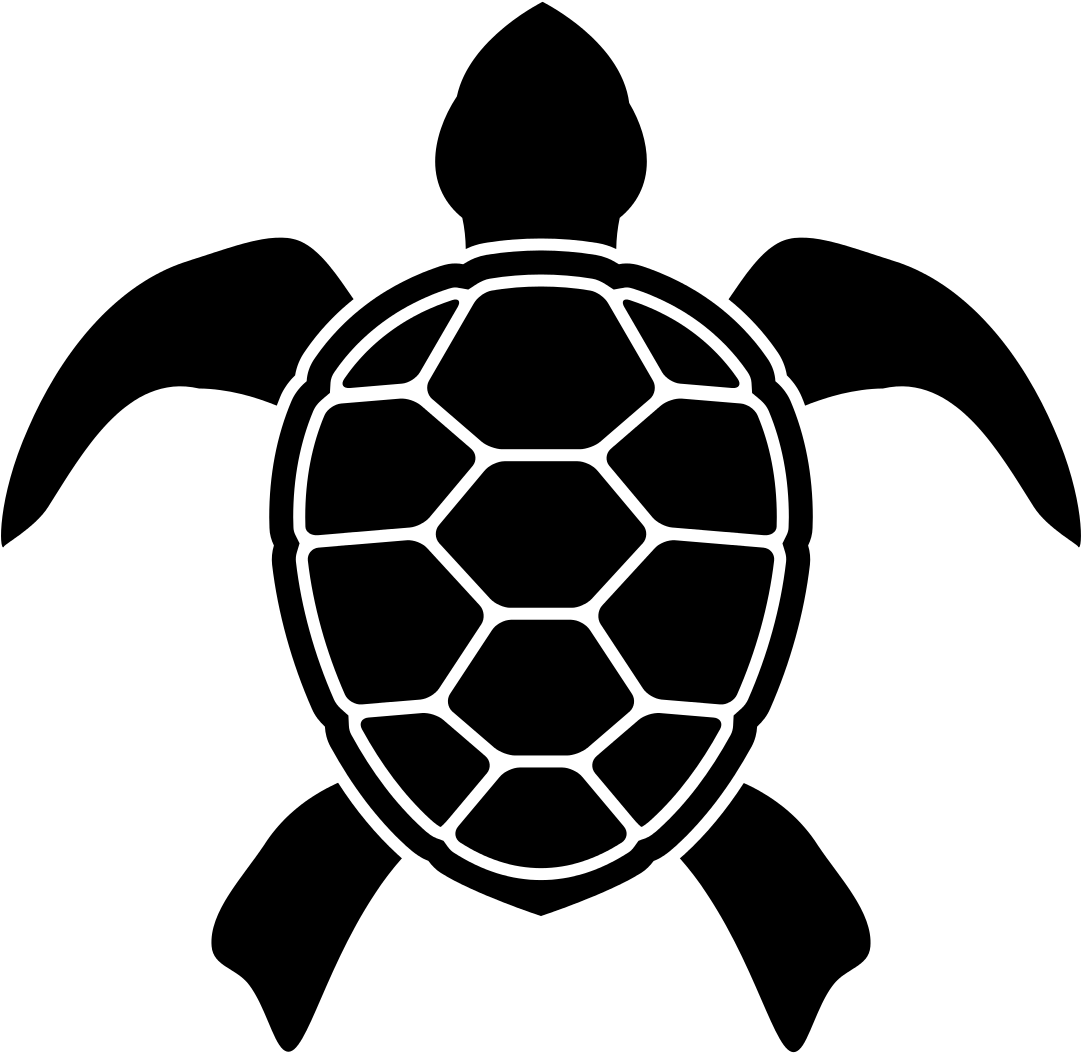  Turtle Silhouette Png Sea Turtle Icon