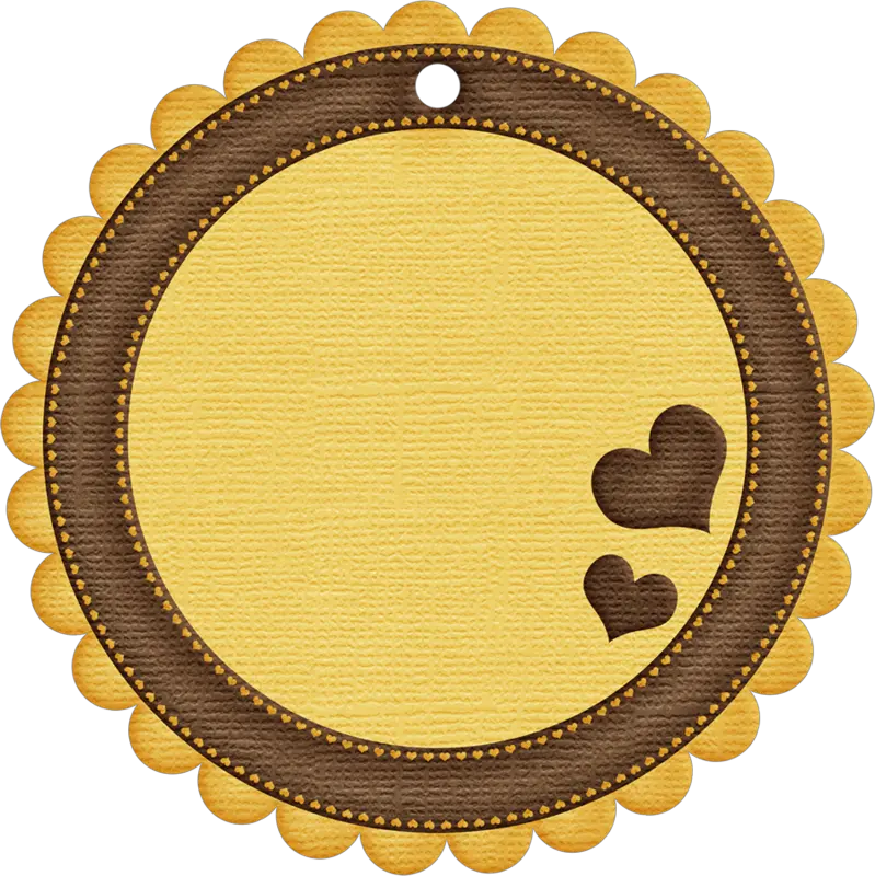  Doces Frame Redondo Png