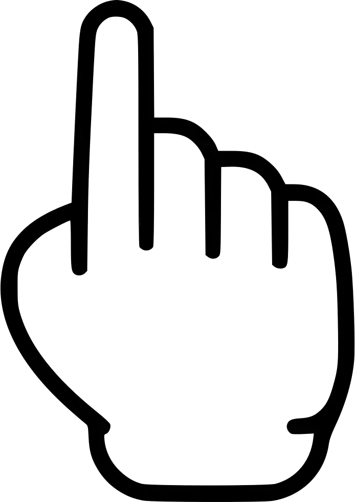  Point Pointing Finger Hand Click Touch Comments Clipart Pointing Finger Transparent Background