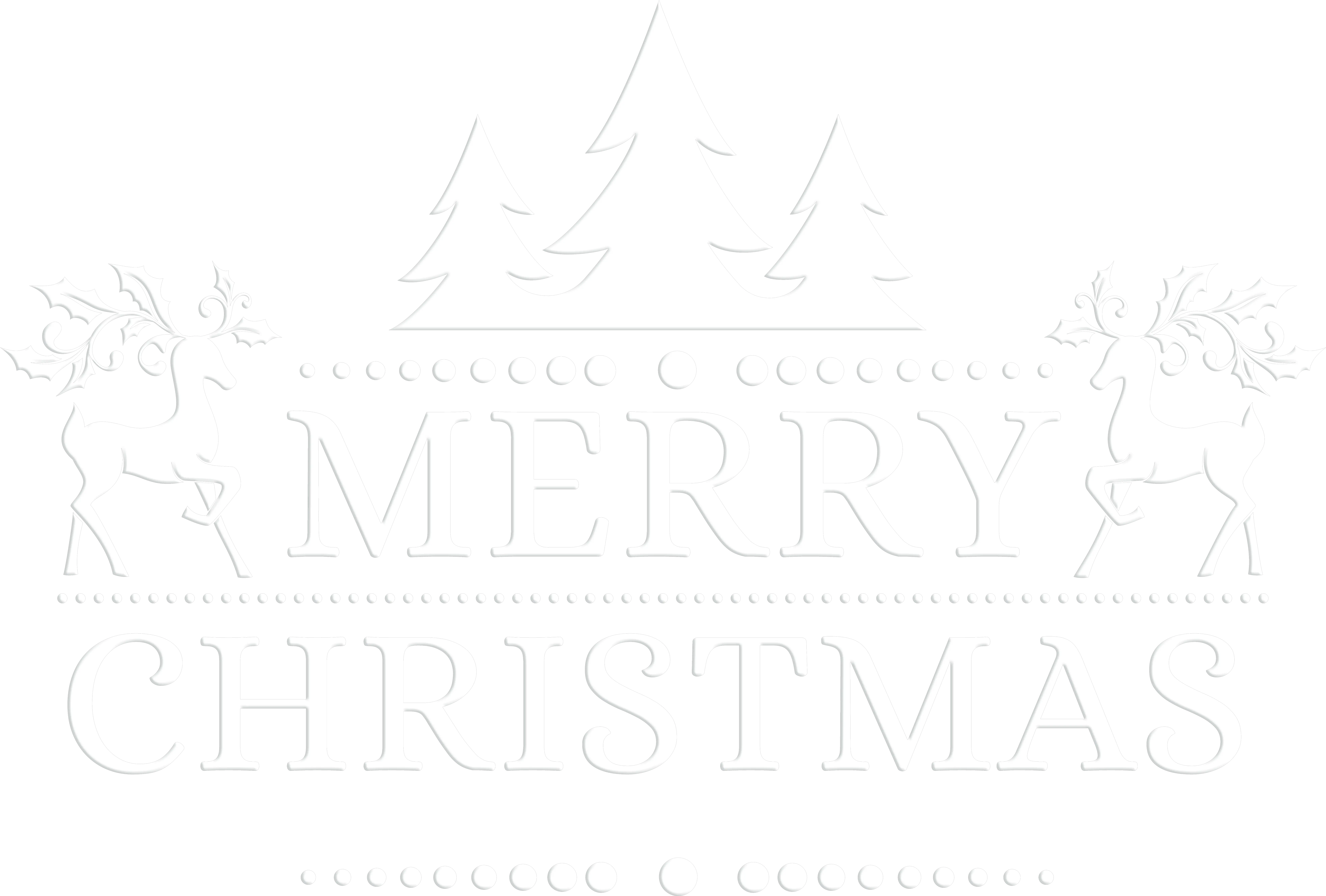  Typography Vector Merry Christmas Merry Christmas White Text Png