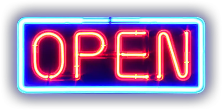  Interesting Party Sign Signal Neon Light Freetoedit Open Neon Light Png