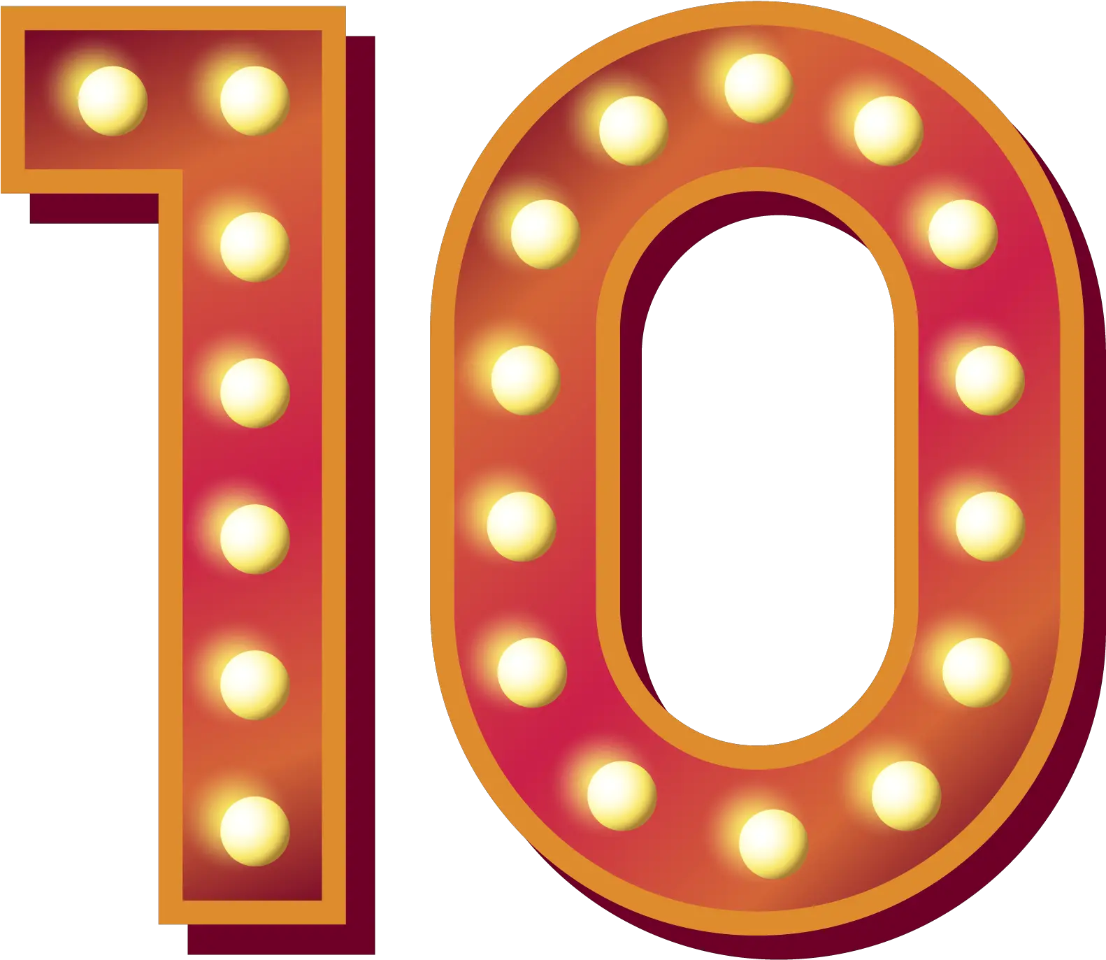  10 Number Png Royalty-free Number 10 Transparent Background