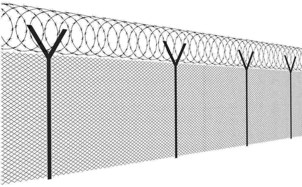  Barbed Wire Chain Link Transparent Background Barbed Wire Fence Png