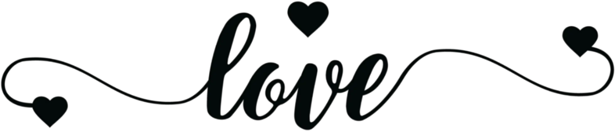  Love Black Tumblr Text Hearts Sticker Adesivos Collections Vinilo Cabecera Love