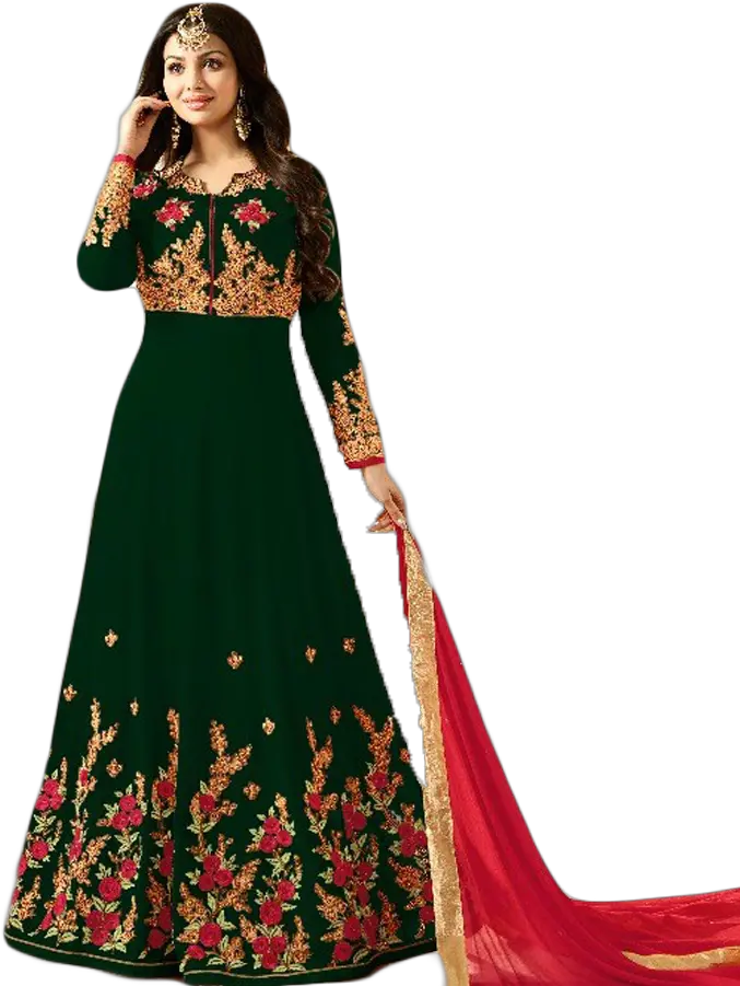  Anarkali Dress Png File