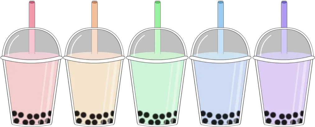  Bubble Tea Clip Art