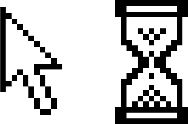  Transparent Cursor Windows Windows Hourglass