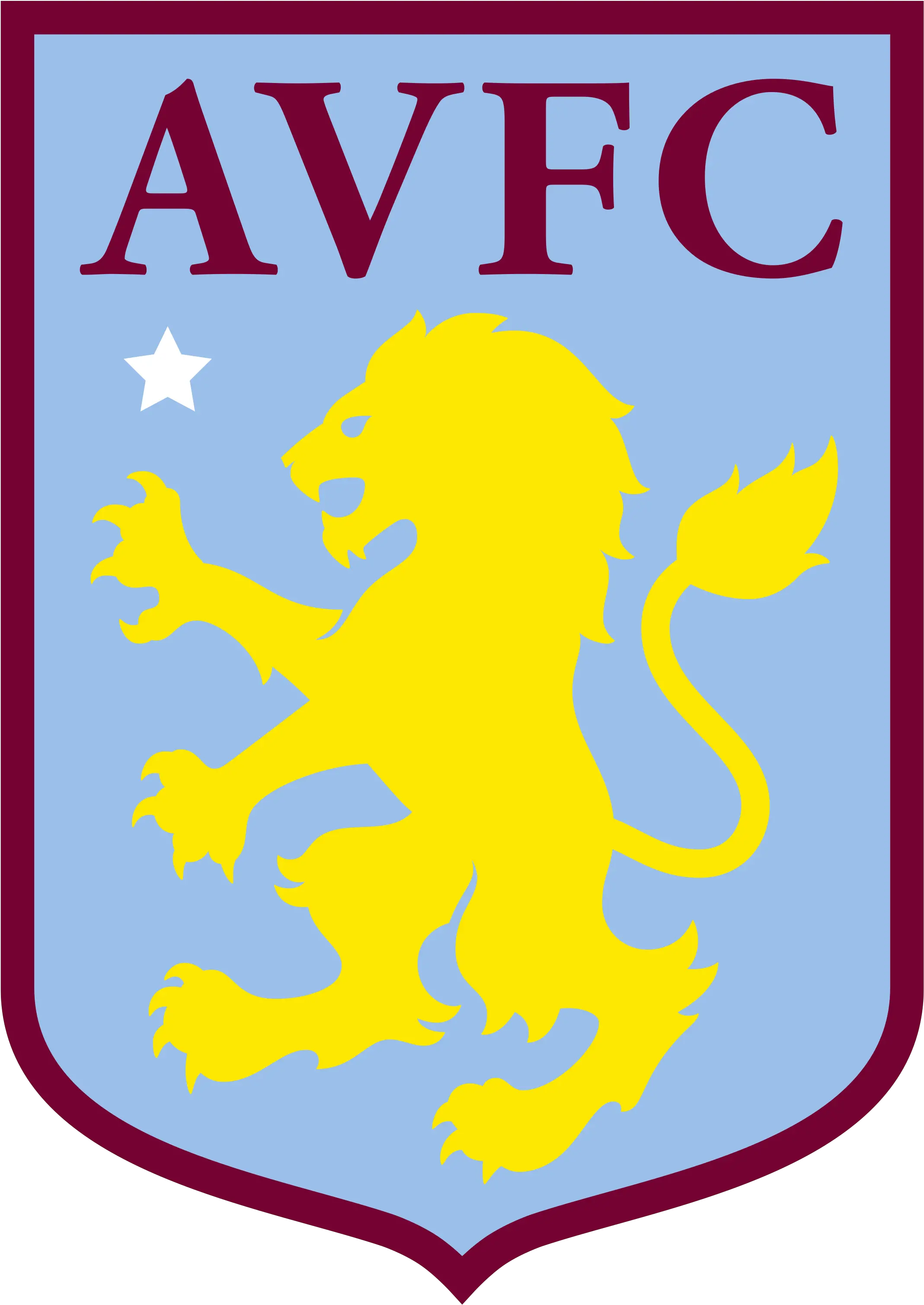  Aston Villa Club Badge