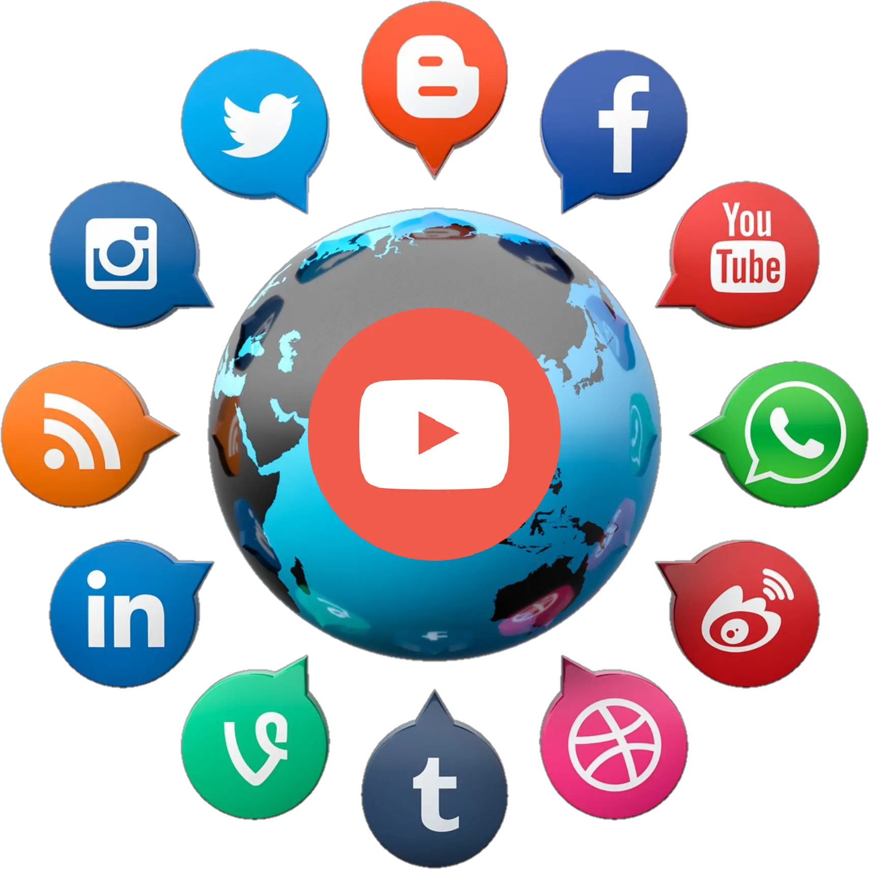  Social Media Marketing Social Networking Service Social Media Png For Picsart Editing
