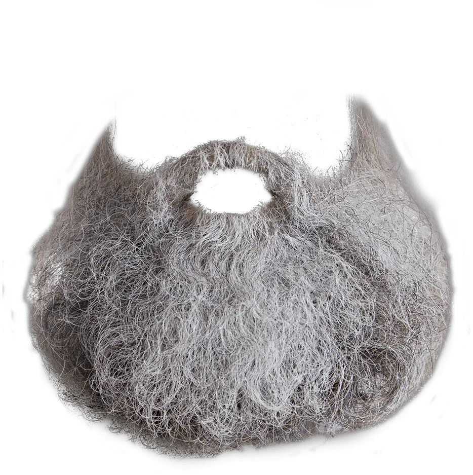  Real Santa Hat Png Big White Beard Png